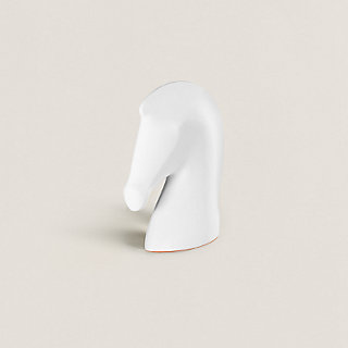 HERMES エルメス ペーパーウェイト サマルカンド 17cm ホワイト Samarcande paperweight | Hermès USA